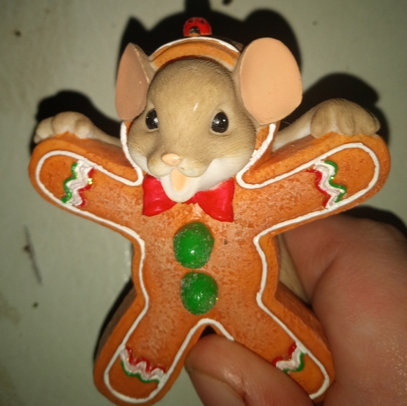 Christmas Glitter snow angel & Gingerbread Mouse - Picture 10 of 12